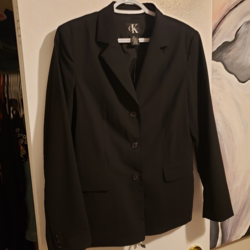 Calvin Klein wool blazer